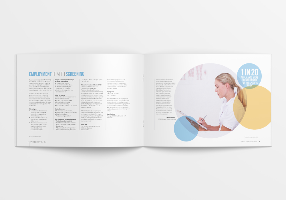 services brochure design