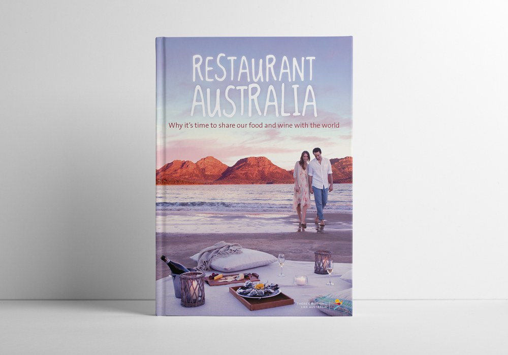 Tourism Australia book design