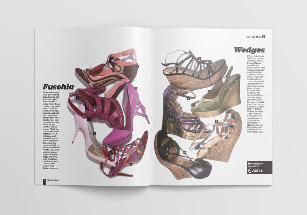 Magazine concept and design