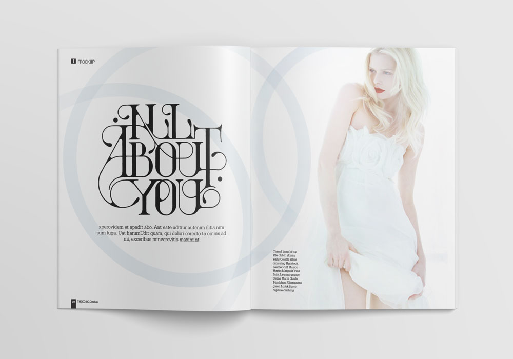 Magazine concept and design